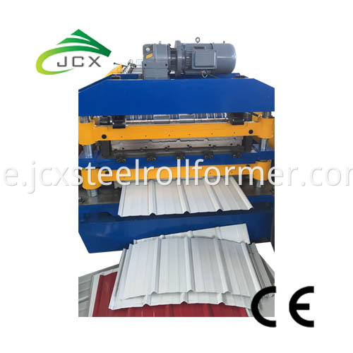 Steel Tuff-rib AG Roofing Panel Roll Forming Machine